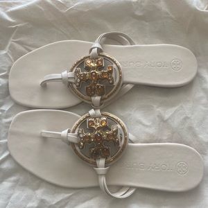 Tory Burch Jeweled Miller Sandal